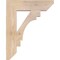 Ekena Millwork Merced Slat Smooth Bracket, Douglas Fir, 3 1/2"W x 16"D x 20"H BKT04X16X20MRC06SDF - alternate 3